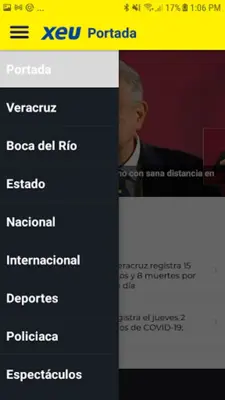 XEU Noticias android App screenshot 2